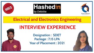 Hashedin By Deloitte Interview Experience  2022 Designation Software Development Engineer in Test [upl. by Davidoff]