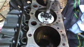 Ridge Ream Small Block Chevy  Prepare for Piston Ring Installation [upl. by Golliner]