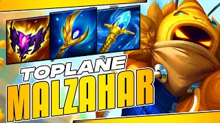 MALZAHAR BUT TOPLANE IS ACTUALLY LIT  S14 Malzahar MID Gameplay Guide [upl. by Searcy613]