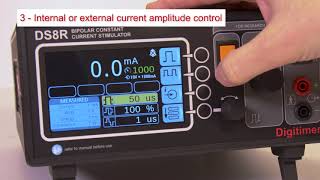 DS8R Bipolar Constant Current Research Stimulator  Quick Start tutorial [upl. by Nogas]