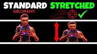 How To Get Stretched Resolution in Valorant 2024  Make Best True Stretched Res in 2 Minutes ✅ [upl. by Ennayehc]