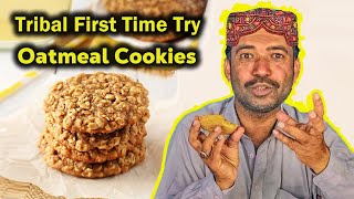 Watch Tribal People Reaction to Trying Oatmeal Cookies For The First Time [upl. by Cirilla]