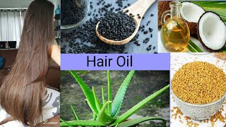 Kalonji meethi Dana alover coconut hair oil fast hair growth oil [upl. by Yak]