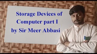 Old storage devices of computer part 1 by sir meer Abbasi [upl. by Jone944]