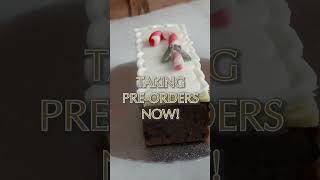 PREORDER FOR CHRISTMAS NOW food foodie bakery christmas christmasfood winter cake [upl. by Ennovahs]