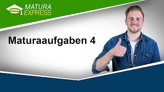 Maturaaufgaben 4  Zentralmatura Mathematik Jänner 2019 16 [upl. by Riggs]