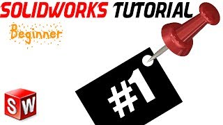 SolidWorks Beginner Tutorial 1 Interface Add ins New Part Options  Units [upl. by Odin985]