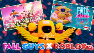 Fall Guys Mobile Roblox Horror LIVE  HINDI  fallguysmobile fallguys gta [upl. by Ready]