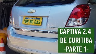 Captiva 2 4 GNV 5 Geração de Curitiba Parte1 [upl. by Iarahs]