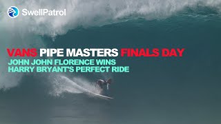 John John Florence Wins 2023 Vans Pipe Masters  Harry Bryant Perfect 30 Massive Barrel Ride [upl. by Arta]