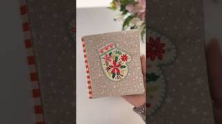 Needle Book  Embroidery  Enchanted Christmas Kit [upl. by Maguire314]