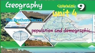 Geography G9 unit 4 population and demographic characteristics of Ethiopia [upl. by Alaj947]