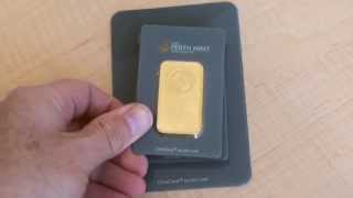 Minted Gold Bars a great alternative for bullion investors [upl. by Doowyah998]