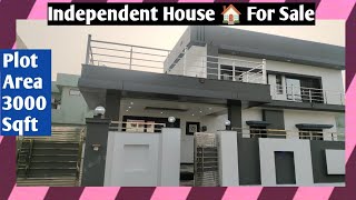 House for Resale at Haldwani  3000 sq ft  Huge parking GHUMTE RAHO VLOG [upl. by Beaner]