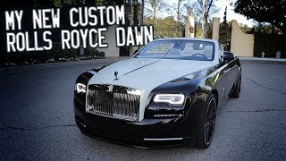 Here in my garage my custom Rolls Royce Dawn [upl. by Eliak]