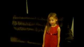 Britains Got Talent HALO BEYONCE MEGHAN SEARLE age 7 Audition Hopefull 2010 [upl. by Spiers]