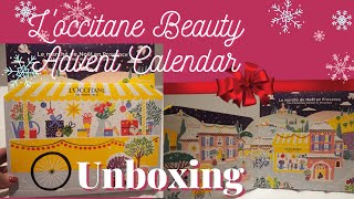 LOCCITANE BEAUTY ADVENT CALENDAR [upl. by Anegroeg]