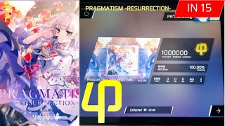 【Harder than AT】PRAGMATISM RESURRECTION IN 15  ALL PERFECT 【Phigros】 [upl. by Okiman]