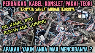 TERNYATA MUDAH‼️PERBAIKAN KABEL KONSLET PAKAI TEORI [upl. by Chen]