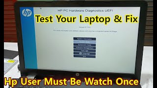 How To Run Your PCs Hardware Diagnostic  Hp PC Hardware Diagnostics UEFI  Hp PCs Hardware Test [upl. by Aneras]