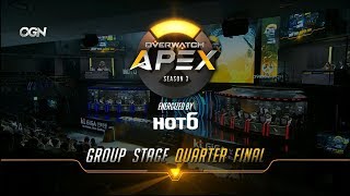 ENG EnVyUs vs Meta Athena  LunaticHai vs CONBOX Spirit  OGN OW APEX Season 3 Live [upl. by Ttereve751]