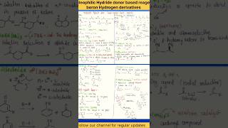 Nucleiophilic Hydride donor based reducing agent chemistry science reagents chemicalreaction [upl. by Swen]