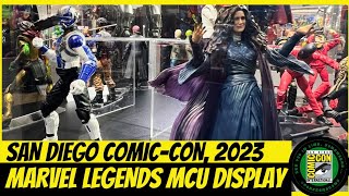 San Diego ComicCon SDCC Marvel Legends MCU Figure Display Agatha Kingpin amp More 2023 [upl. by Oidgime]