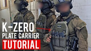 How to Setup Your KZero Plate Carrier  Plate Carrier ASMR [upl. by Hiram954]