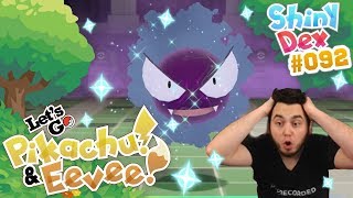 EPIC SHINY GASTLY in POKEMON LETS GO PIKACHU and EEVEE [upl. by Isbel]