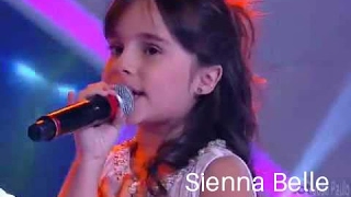 Little Cute Girl Sienna Belle  quotLove Me Like You Doquot Ellie Goulding [upl. by Livy]