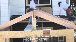 framing a cathedral ceiling [upl. by Carolynne]