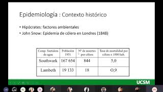 EPIDEMIOLOGÍA  Fase II  Clase N°1  Epidemiología [upl. by Eirrem]