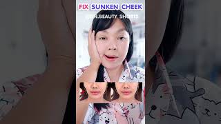 Improve one side Sunken Cheek and Hight Cheekbones [upl. by Airotahs]