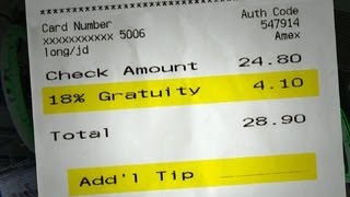 NYC restaurants sued over gratuity Is a tip required [upl. by Bunce533]