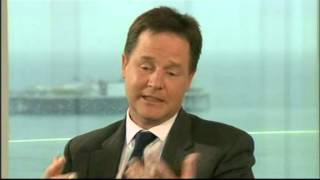 Nick Clegg reaction on  The Apology Song  Im Sorry [upl. by Enovaj]