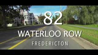 82 Waterloo Row Fredericton NB FOR SALE 645000 [upl. by Klump883]