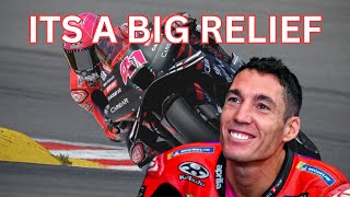 Aleix Espargaro On Retiring From Racing  Motogp News 2024 [upl. by Aleedis539]