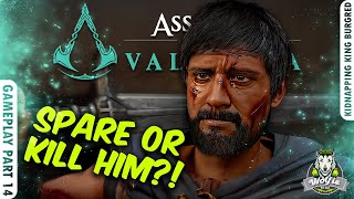 CRITICAL DECISION SPARE OR KILL LEOFRITH  Assassins Creed Valhalla Walkthrough Gameplay Part 14 [upl. by Netsirhc]