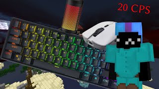 Keyboard  Mouse Sounds ASMR  Jartex Network Bedwars [upl. by Halik]