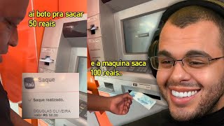 ELE DESCOBRIU UM BUG NO CAIXA DO ITAÚ QUE DOBRA O VALOR DO SAQUE [upl. by Sonny]