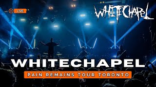 Whitechapel  A Bloodsoaked Symphony  Pain Remains Tour Live In Toronto 2024 [upl. by Kawai]