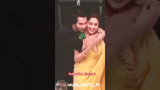 Madhuri Dixit and varun Dhavan dance deewane mera piya ghar aaya o ram ji youtube short viral [upl. by Ynoep117]