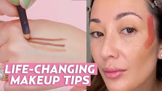 The Best Makeup Tips Ive Learned Concealer Liquid Eyeliner Blush Placement amp More  Susan Yara [upl. by Aissak]