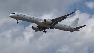 Boeing 757330 Skyline Express Airline landing on EPRZ RzeszówJasionka Airport [upl. by Stanleigh]