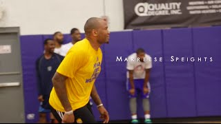 Marreese Speights putting in work at Chuck Ellis Training Camp [upl. by Neuberger237]