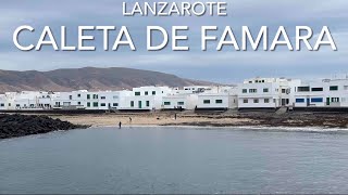 Caleta De Famara Lanzarote 4K [upl. by Essinger]