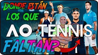 AO TENNIS  Dónde está FEDERER y los demás ¡AQUÍ ESTÁN Gracias Comunidad [upl. by Tikna66]