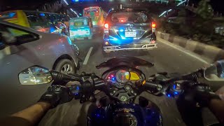 BIKE RIDE IN INCREDIBLE TRAFFIC JAM  DHAKA CITY [upl. by Inajna933]