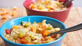 10 lbs in 1 week Cabbage Soup Diet Recipe AKA Wonder Soup [upl. by Hniv866]