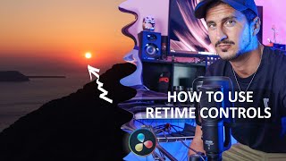 How to use Retime Controls tools in DaVinci Resolve  Tuturial 1 minute [upl. by Sawyor]